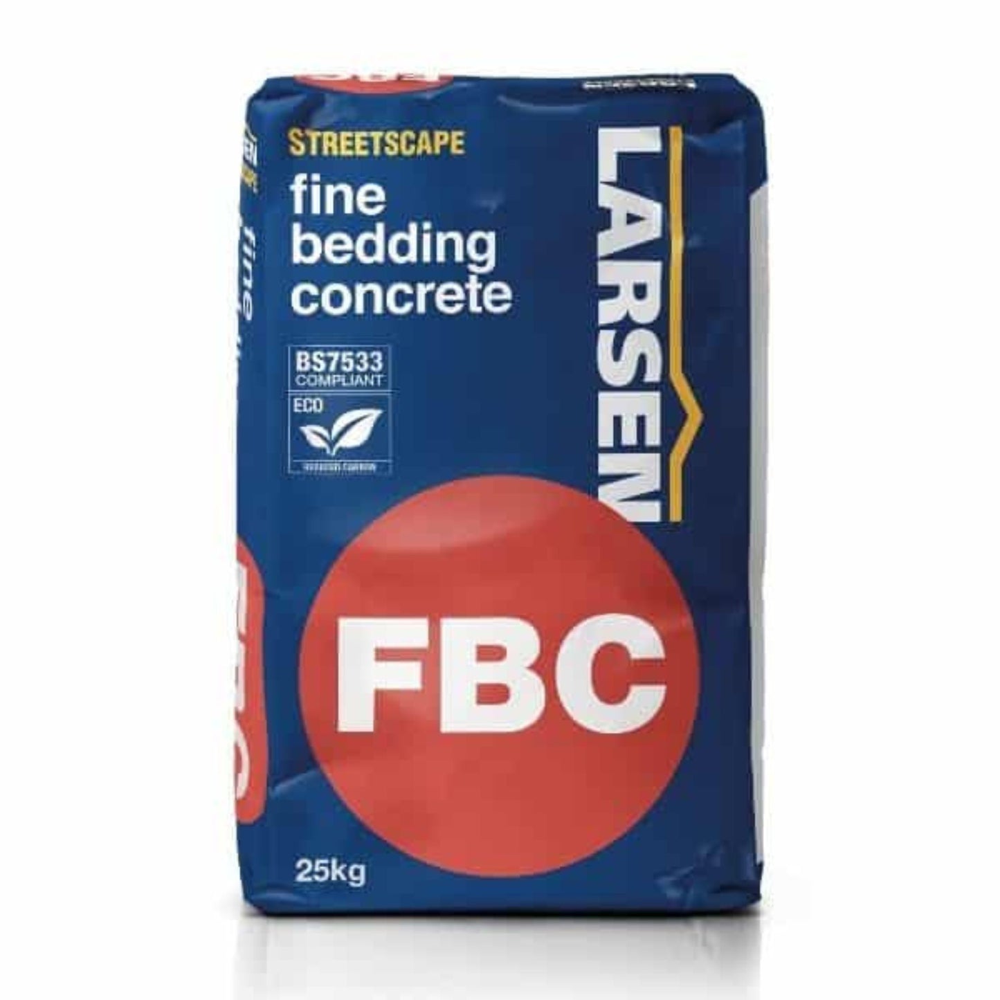 Larsen Streetscape FBC Eco Fine Bedding Concrete 25kg | BS 7533 Compliant Bedding Mortar