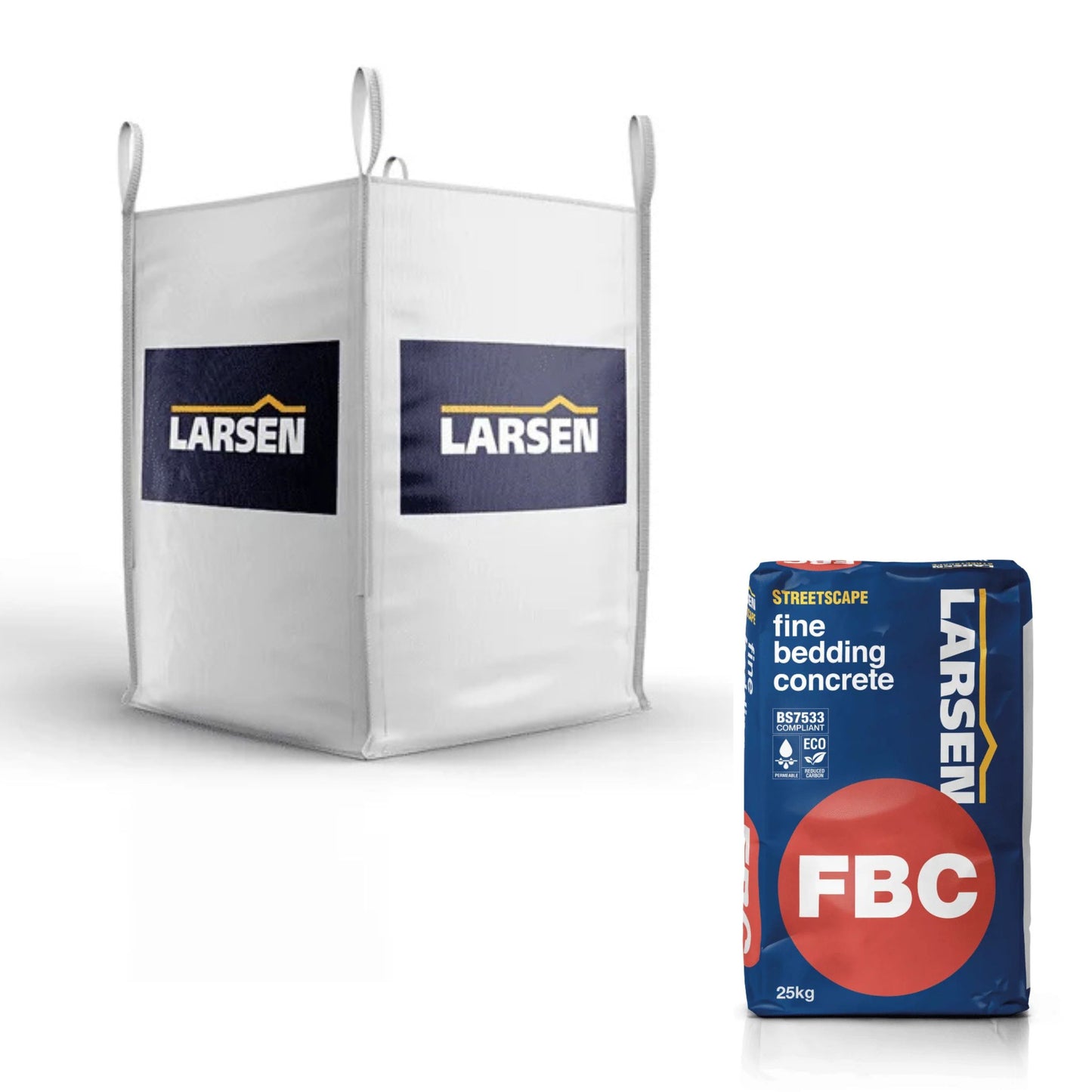 Larsen FBC Eco Permeable Fine Bedding Concrete 1.2 Tonne