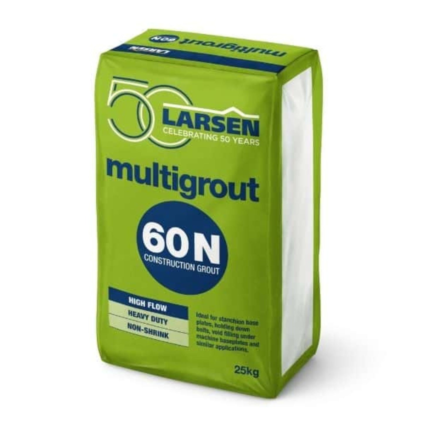 Larsen Multigrout 60 High Strength Non-Shrink Flowable Grout 25kg