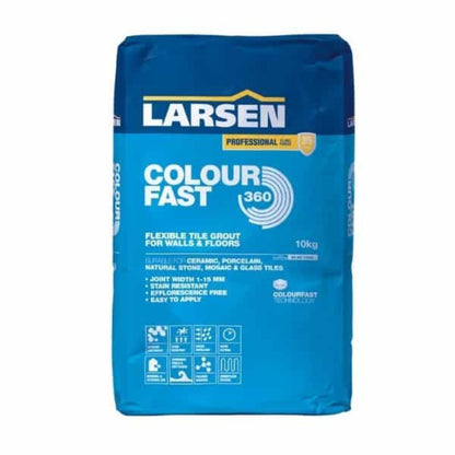Larsen Colourfast 360° Flexible Wall & Tile Grout