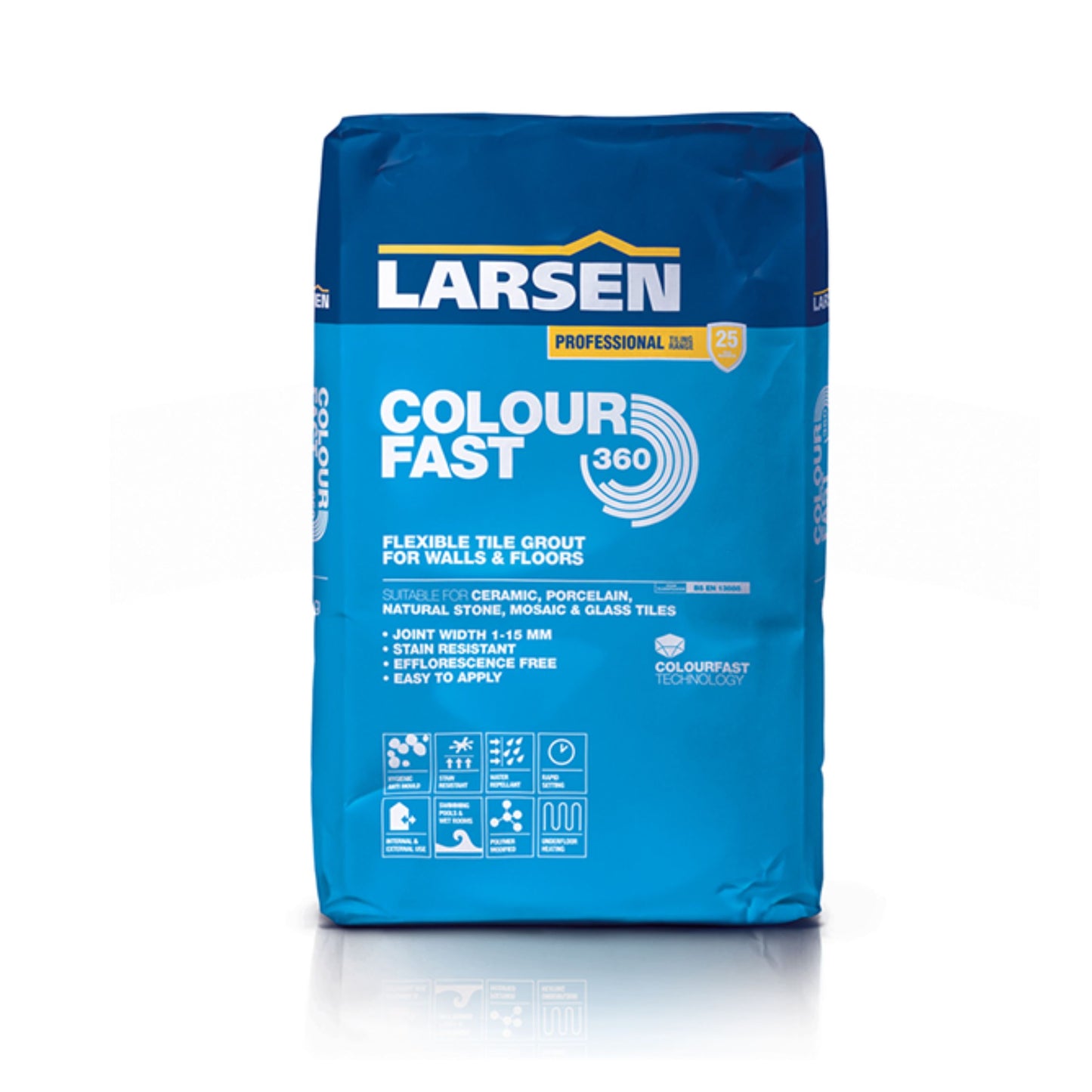 Larsen Colourfast 360° Flexible Wall & Tile Grout
