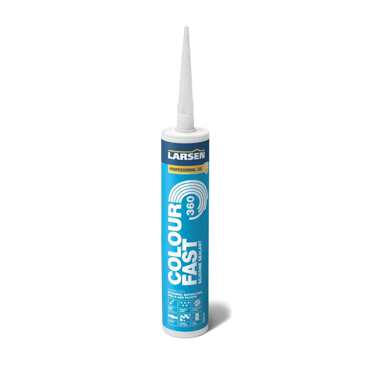 Larsen Colourfast 360 Silicone Sealant 300ml