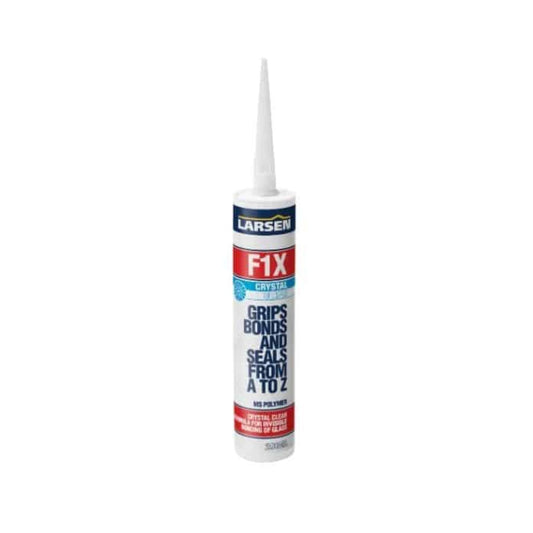 Larsen F1X MS Polymer Adhesive & Sealant | All-in-One Waterproof Construction Adhesive