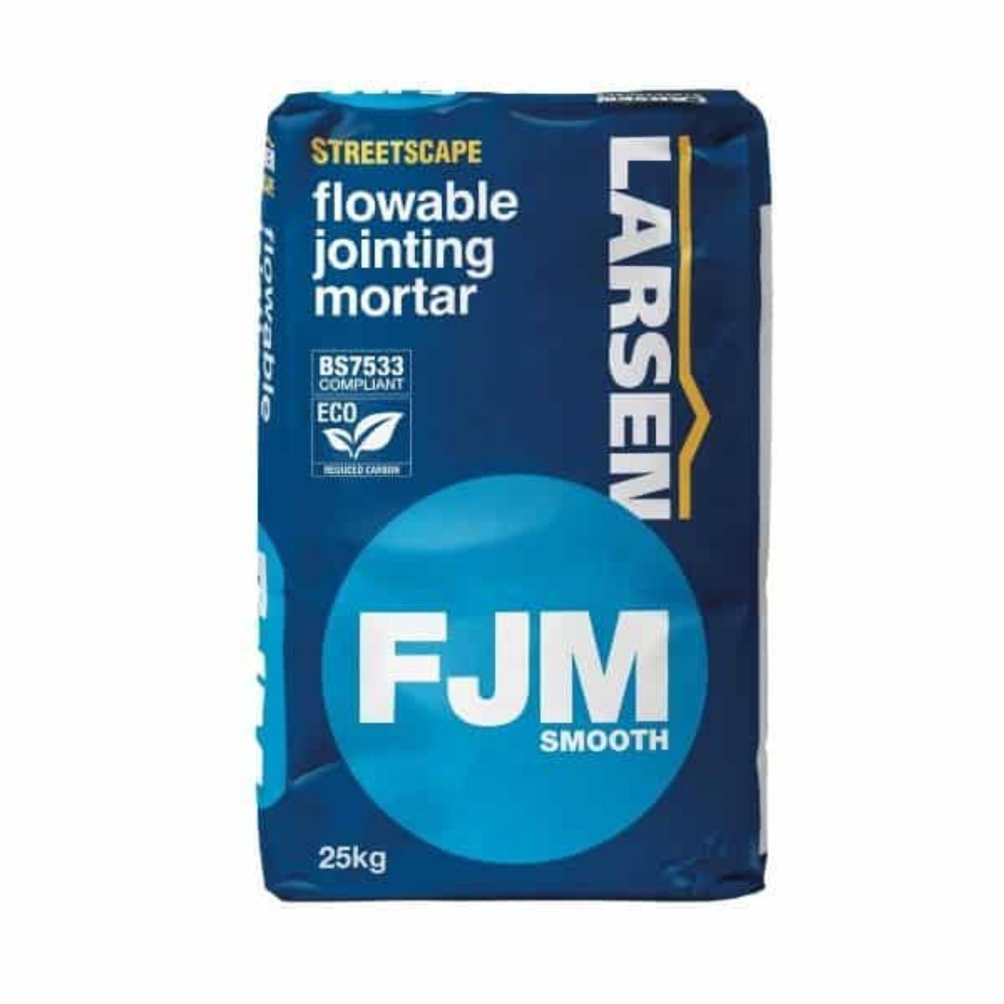 Larsen Streetscape FJM Eco Smooth Flowable Jointing Mortar 25kg | BS 7533 Compliant Slurry Grout
