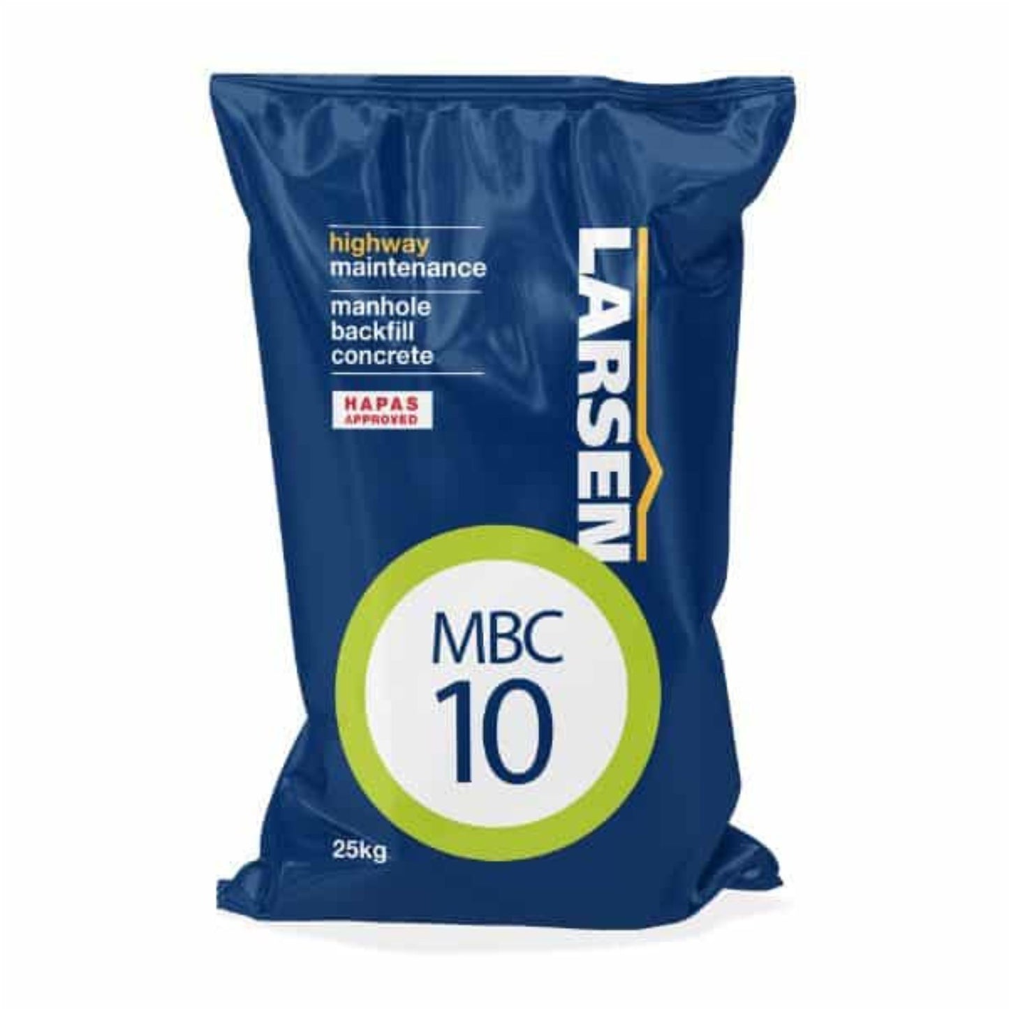 Larsen MBC 10 Manhole Backfill Concrete | HAPAS Approved Rapid Strength Concrete 25kg