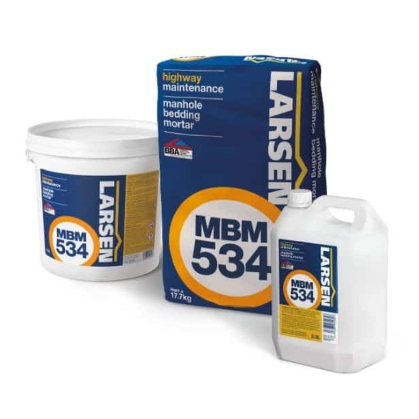 Larsen MBM 534 Manhole Bedding Mortar | HAPAS Approved Highway Mortar