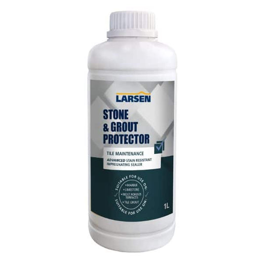 Larsen Stone & Grout Protector | Natural Stone & Grout Sealer 1L