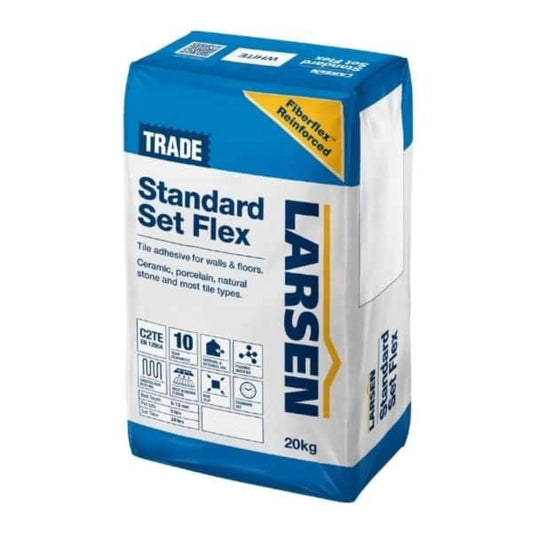 Larsen TRADE Standard Set Flex Grey C2TE Tile Adhesive 20kg